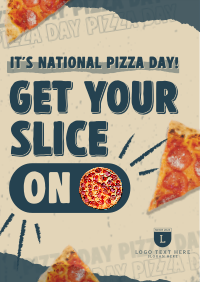 Classic Pizza Day Poster