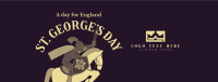 Happy St. George's Day Facebook Cover Design