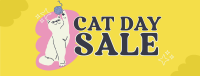 Meow Day Sale Facebook Cover