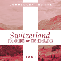 Switzerland Confederation Commemoration Instagram Post