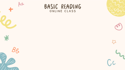 Reading Class Zoom Background Image Preview