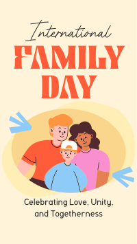 International Family Day Celebration Instagram Reel Image Preview