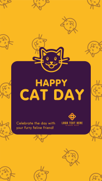 Cat Day Greeting Instagram Story