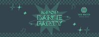 Kpop Y2k Party Facebook Cover Image Preview