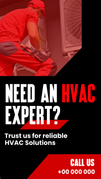 HVAC Repair Instagram Story Design