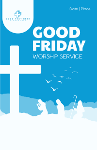 Friday Worship Invitation Design