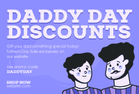 Daddy Day Discounts Pinterest Cover