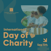 International Charity Instagram Post Design