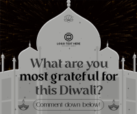 Diwali Gratefulness Tradition Facebook Post