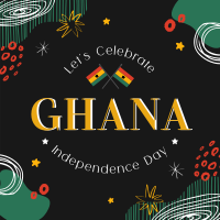 Celebrate Ghana Day Linkedin Post Design