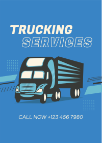 Truck Delivery Services Flyer