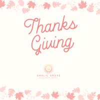 Happy Thanksgiving Instagram Post Image Preview