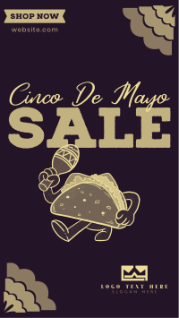 Happy Taco Mascot Sale YouTube Short