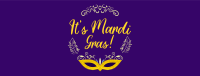 Fancy Mardi Gras Facebook Cover Design