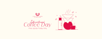 Coffee Day Facebook Cover example 1