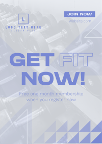 Edgy Fitness Gym Flyer