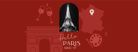 Paris Holiday Travel  Facebook Cover Design