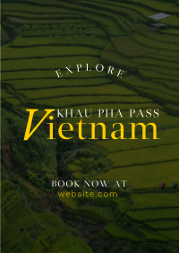 Vietnam Travel Tours Flyer