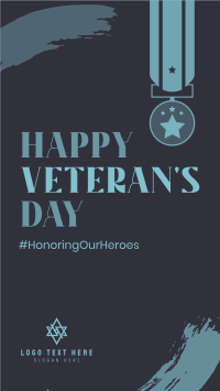 Honoring Heroes Facebook Story Design