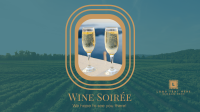 Wine Soirée Facebook Event Cover