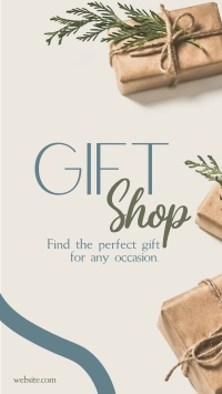 Elegant Gift Shop Facebook Story Image Preview