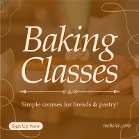 Baking Classes Instagram Post Image Preview