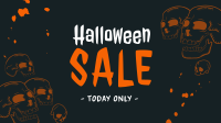 Halloween Skulls Sale Facebook Event Cover