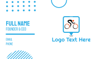 Bike Race Business Card Design