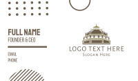 Ancient Temple  Business Card Design