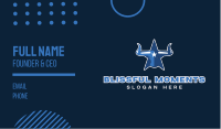 Blue Bull Star Business Card Image Preview