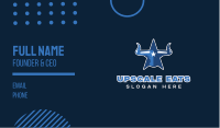 Blue Bull Star Business Card Image Preview