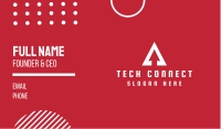 Arrow Triangle Business Card