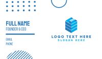 Cube Letter C Building Business Card Design