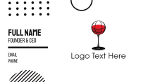 Wine Atlas Business Card Design