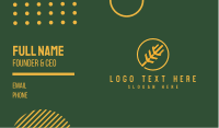 Golden Wheat Stalk  Business Card