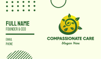 Organic Eco Farm Business Card Image Preview