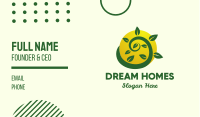 Organic Eco Farm Business Card