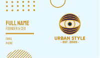 Creative Eye Globe Business Card