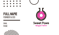 Donut Flask Business Card Image Preview