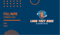 College Football Shield  Business Card Design