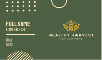 Wheat Golden Bakery Business Card Image Preview