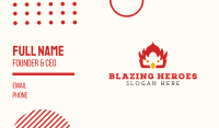 Fire Bird Business Card Image Preview