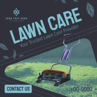 Professional Lawn Care Instagram Post