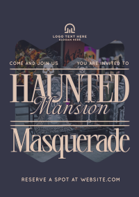 Haunted Masquerade Poster