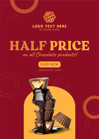 Choco Tower Offer Poster