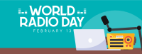 World Radio Day Facebook Cover example 4