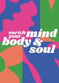 Mind Body & Soul Poster