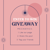 Giveaway Entry Instagram Post Design