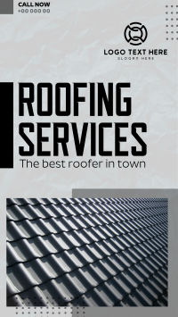 Roofing Services Facebook Story