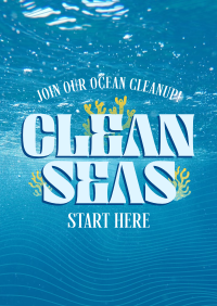 Clean Seas For Tomorrow Flyer